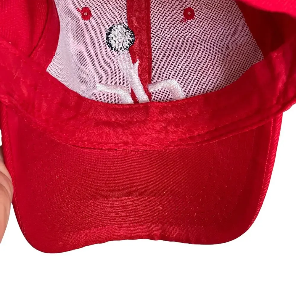 Washington DC Wizards Hat Youth Size Red Adjustabe Strap Back NBA Basketball